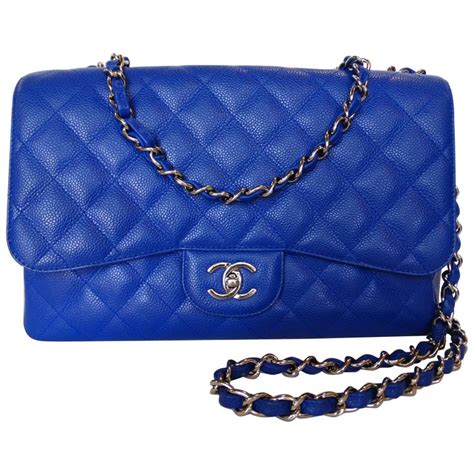 sac chanel bleu roi|chanel bag history.